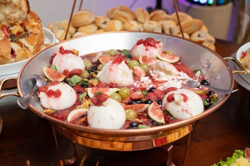 Buffet de sobremesas do Buffet Masterday